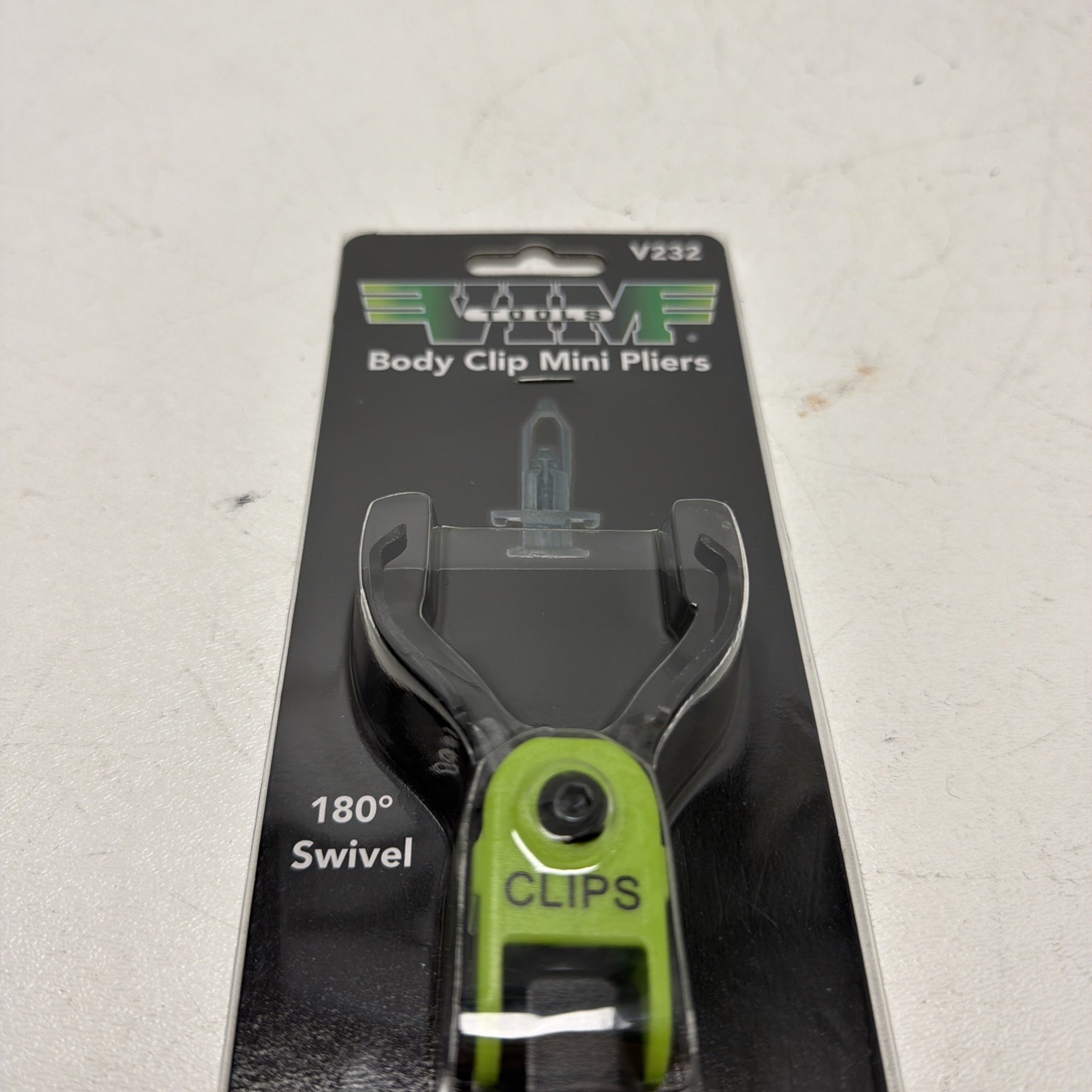 Vim Tools Swivel Head Body & Panel Clip Tool Mini Finger Pliers #V232