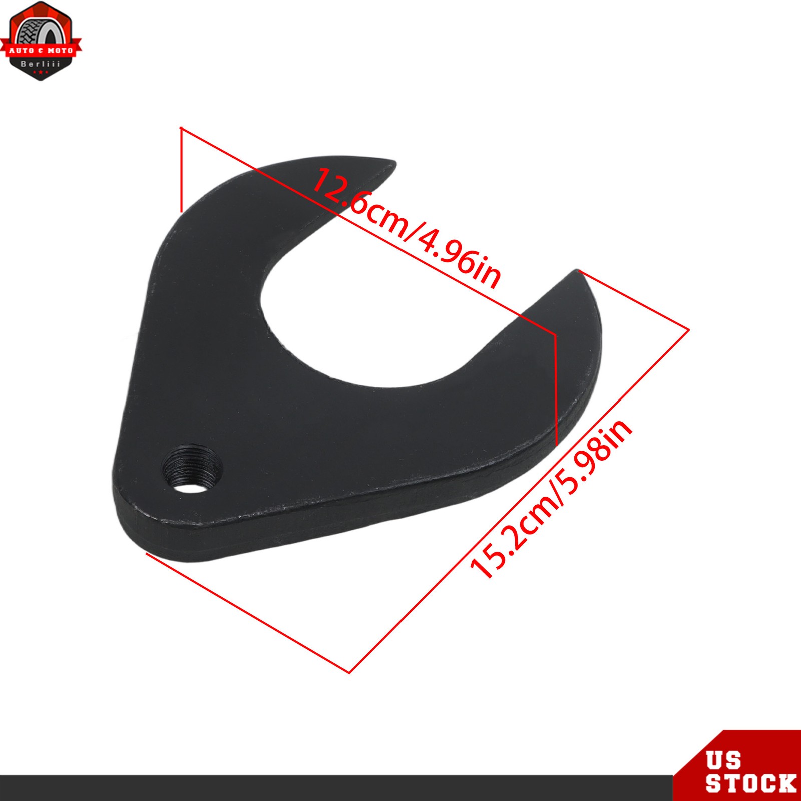 Inner CV Axle Puller Removal Tool 63mm with Nut, 63mm CV Joint Fork Adapter