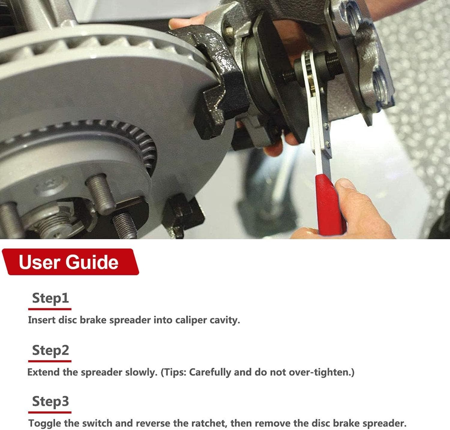 Brake Caliper Compression Tool 4 in 1 Automotive Tools Disc Brake Piston