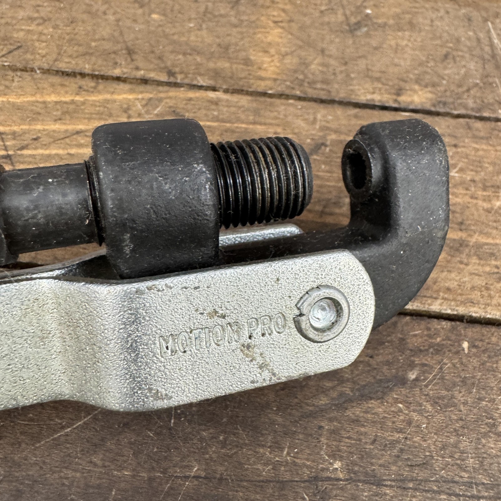 Motion Pro Chain Breaker Tool Motorcycle Bike Chain Cutter Black Silver Steel