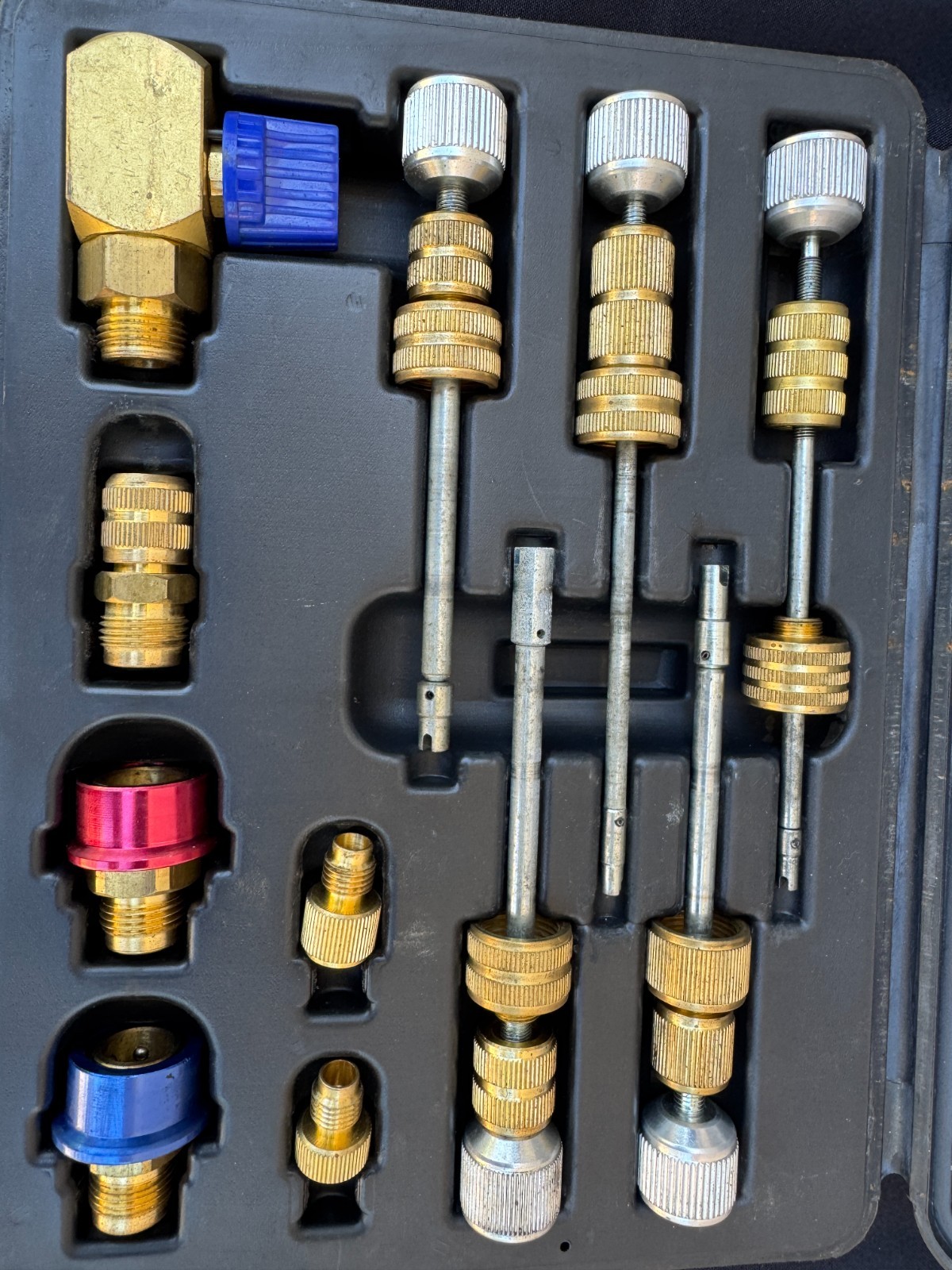 Snap On ACT1297 R12/R134a Master Kit Valve Core Remover/Installer