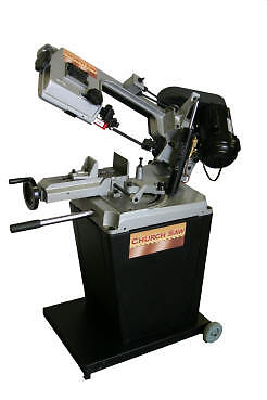 Band saw metal cutting 5″ rounds, miter cutting – NEW Woodward Fab # WFS56