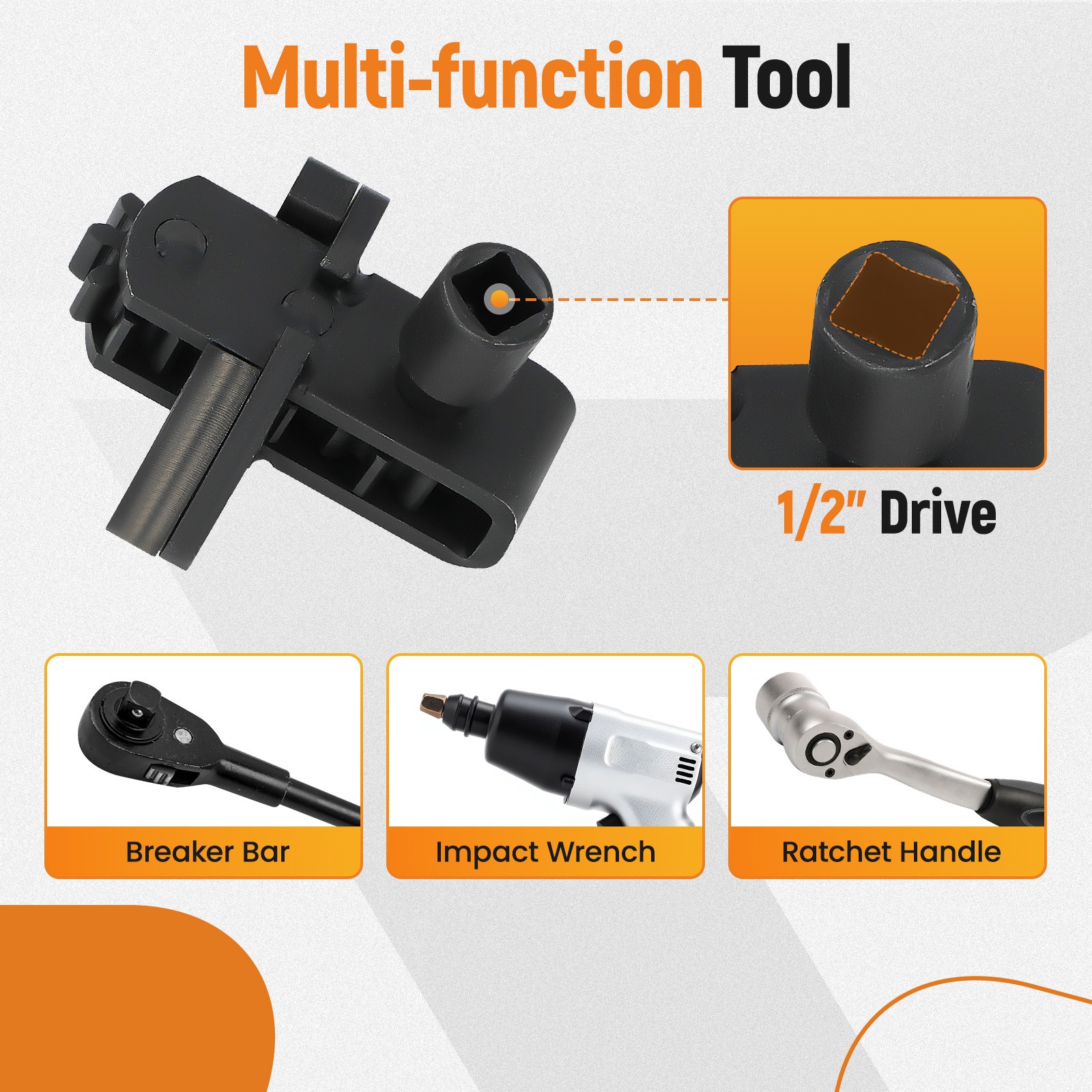 Engine Barring Tool for Mercedes Benz Actros, Atego, Man 5, 6, 8-cylinder