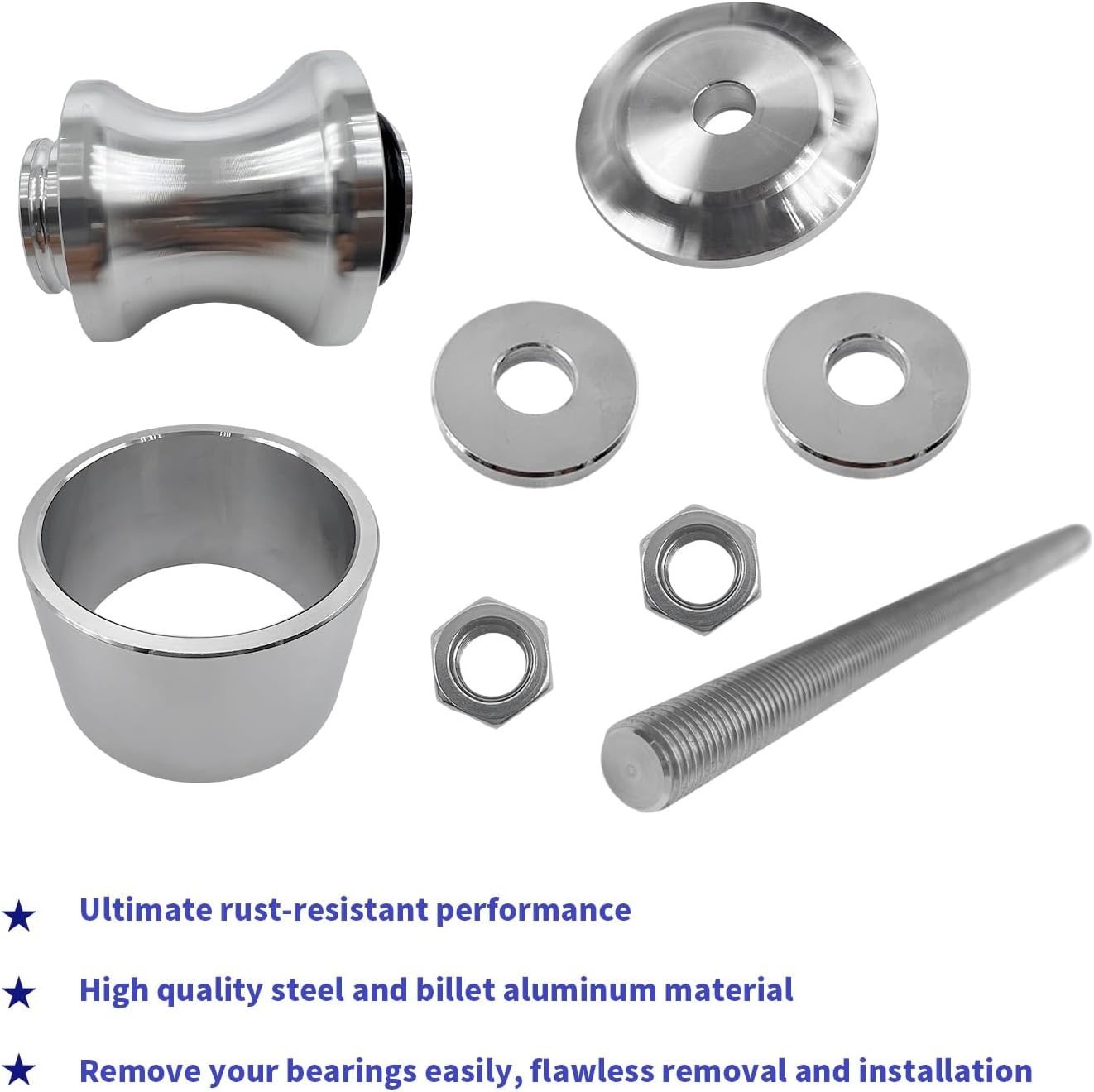 Polaris Wheel Bearing Removal Tool for 40mm & 44mm Bearings – Easy Installation