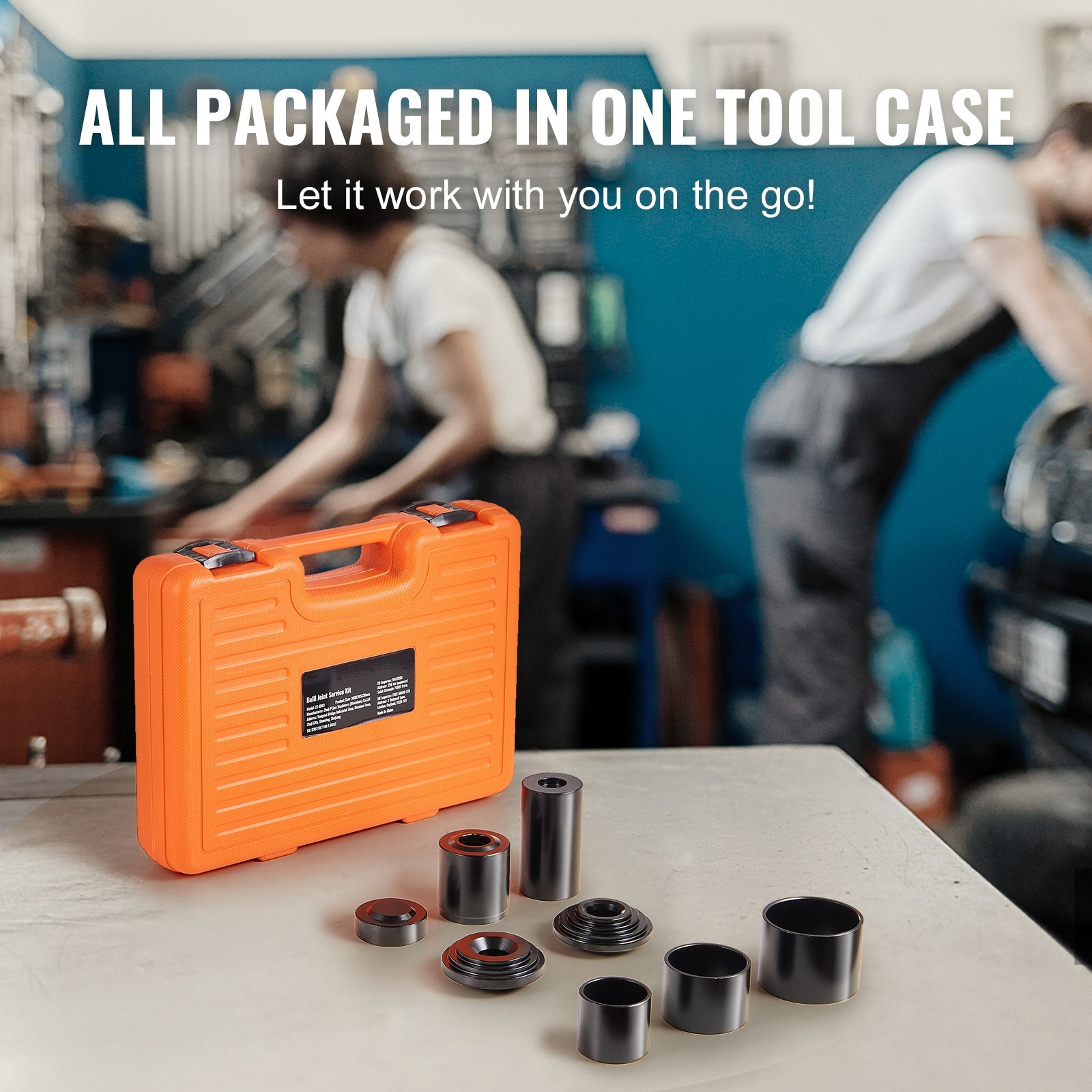KFFKFF 10 Piece Ball Joint Press Tool Kit for Auto Repair