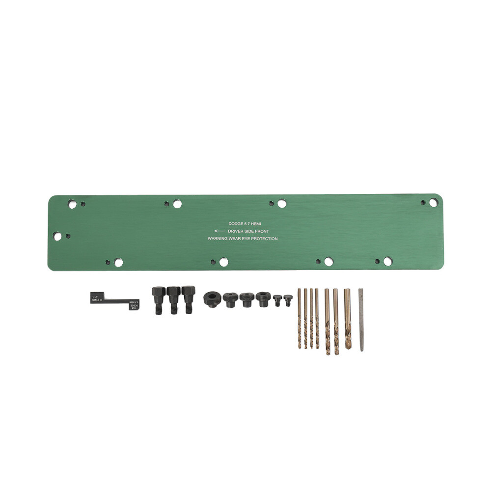 71500 Exhaust Manifold Drill Template Tool Kit for Dodge 5.7L Hemi Motors