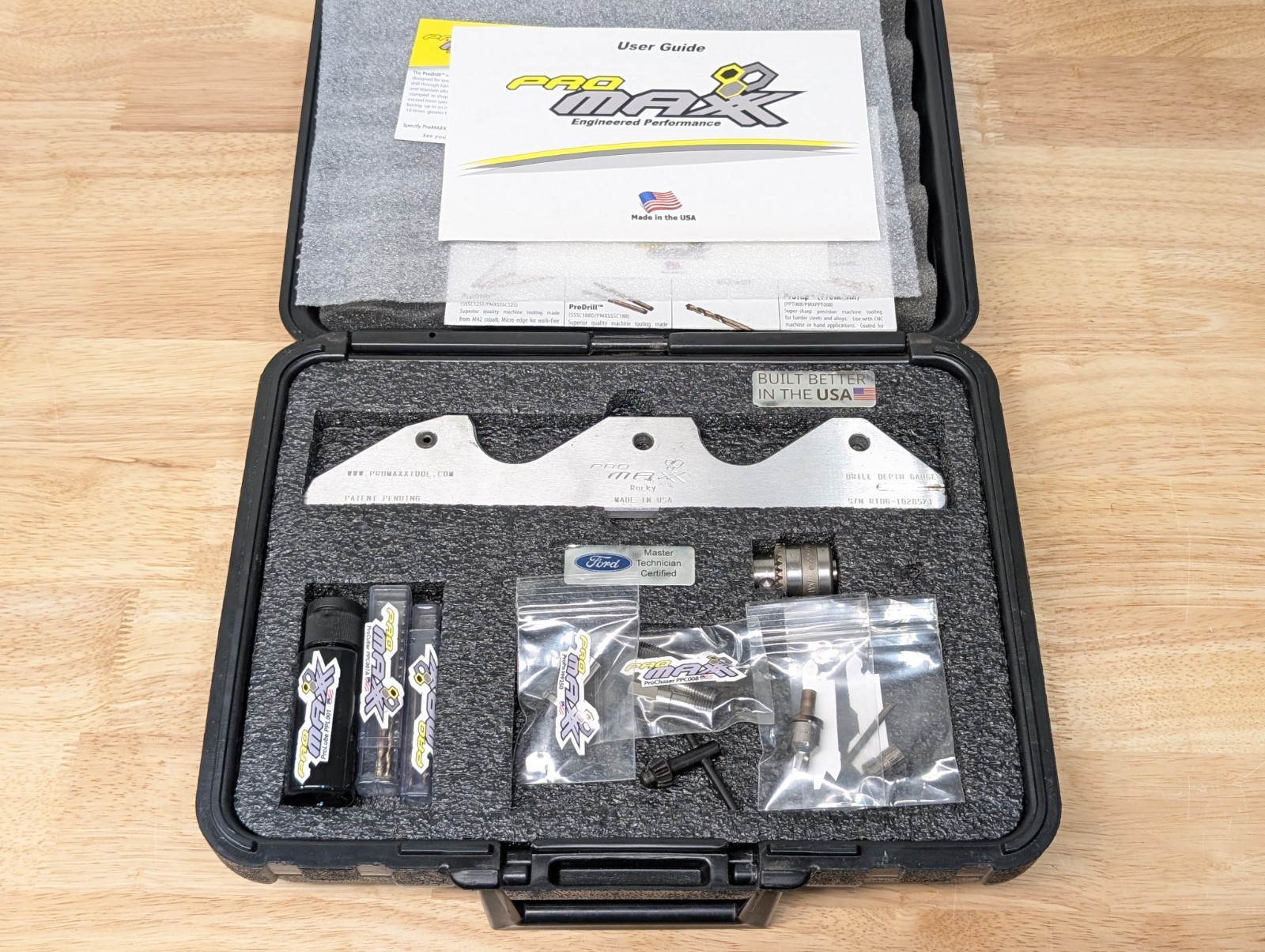 ProMaxx Rocky Exhaust Manifold Repair Ford Gas 4.6L 5.4L 6.8L Drill Template