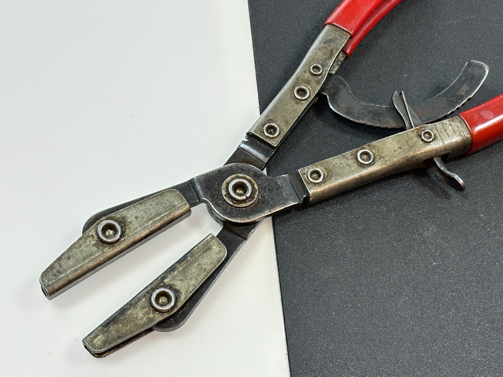 🇺🇸 Matco Tools USA MST85 Radiator Hose Pinch-Off Pliers, Red Grip