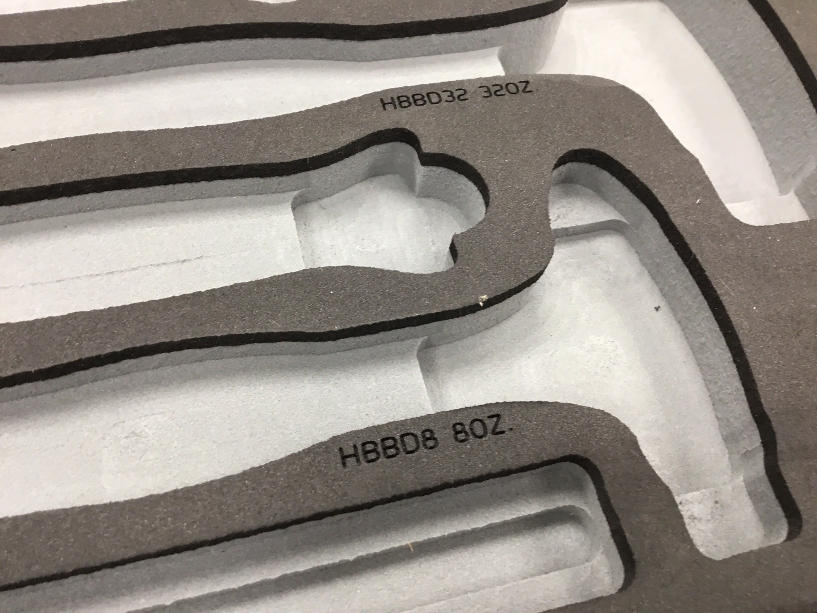 Snap-On Gray Grey Hammer Foam Insert TRAY ONLY – NO TOOLS FMHBBD002B
