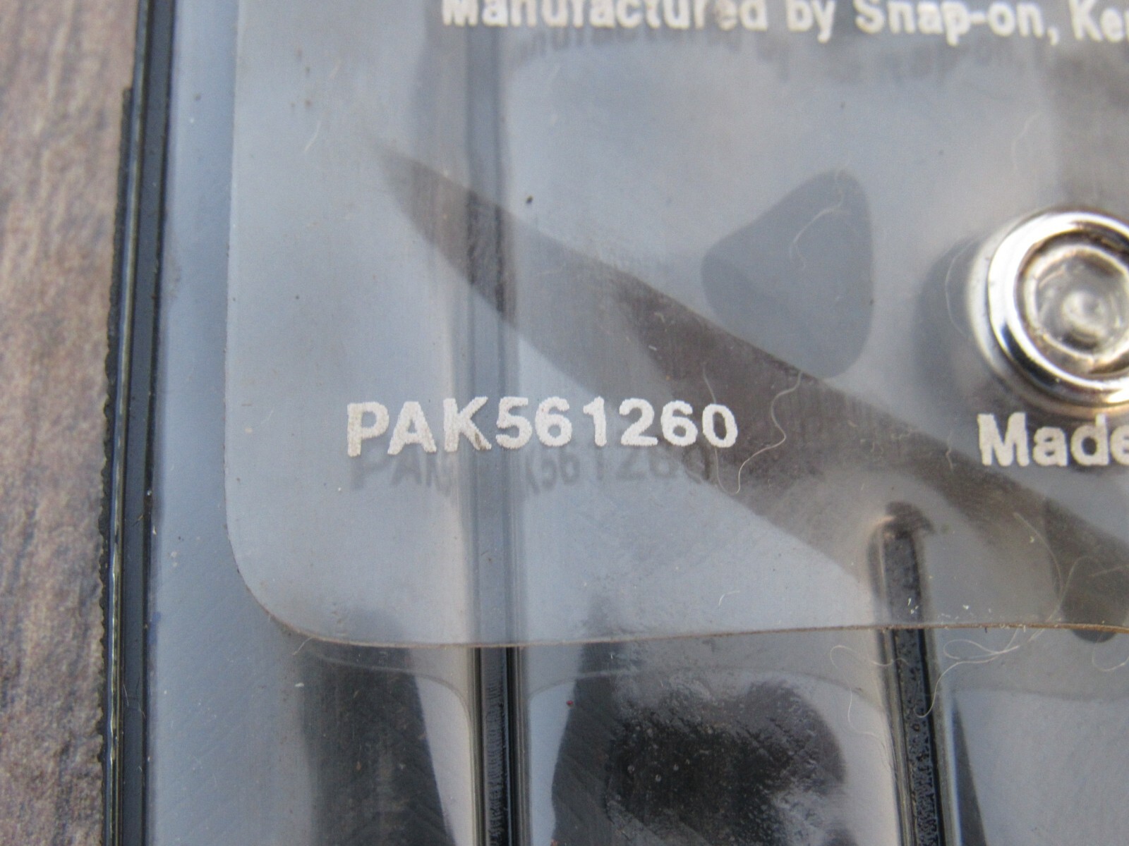 SNAP ON BLACK PAK562260 STORAGE HOLDER POUCH FOR SDTX40 RED MINI TORX SET SDTX