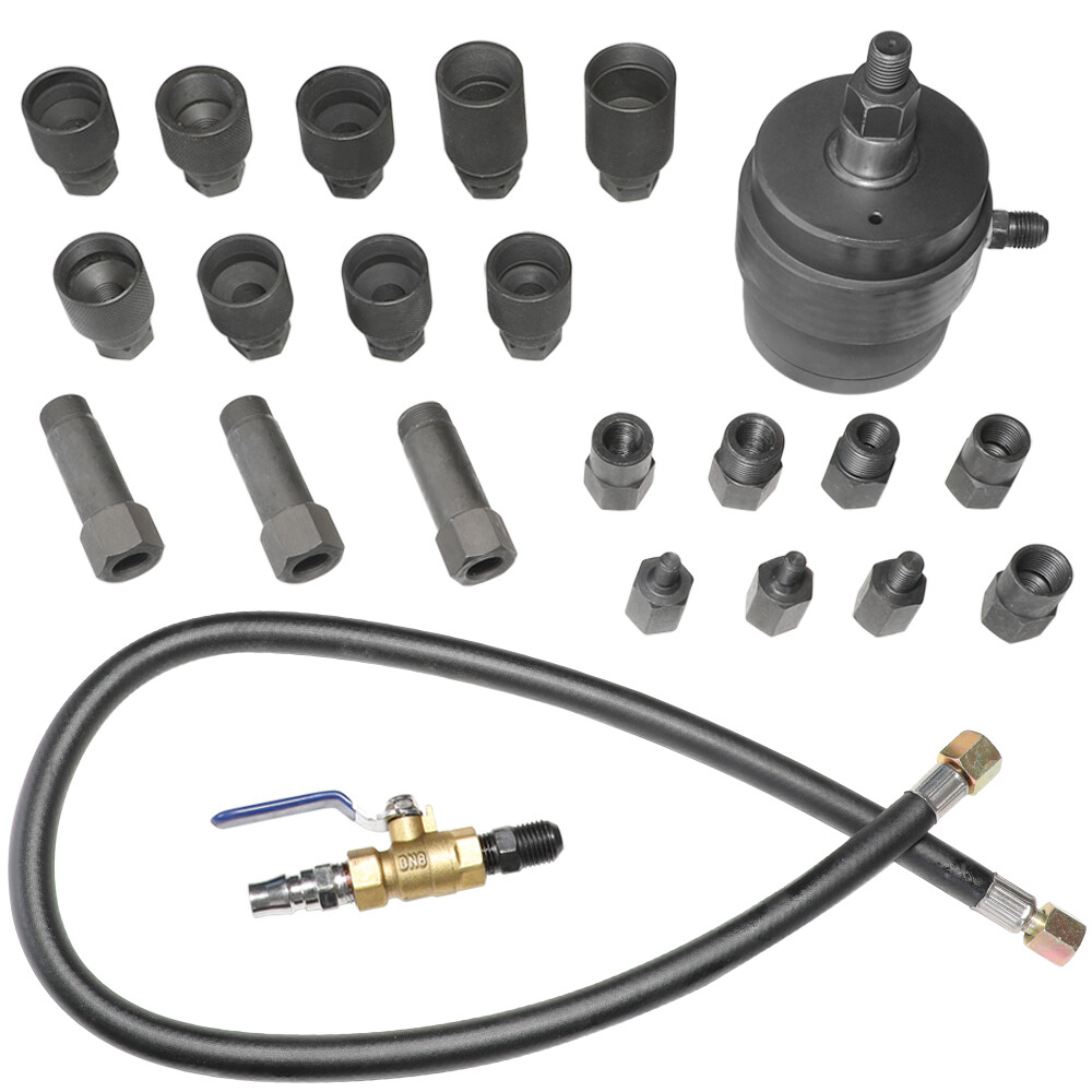 Professional Air Vibration Injector Removal Extractor Pneumatic Puller Tool Set