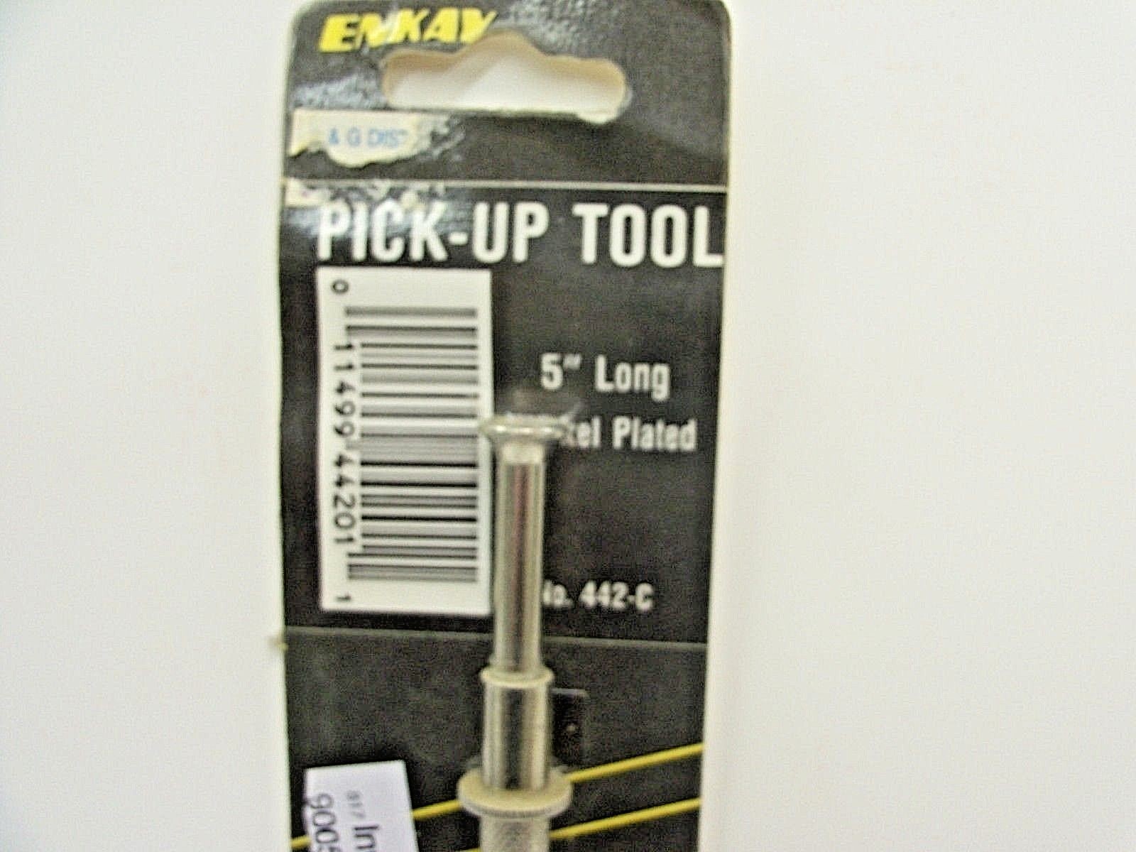 ENKAY Pick-Up Tool No. 442-C Nickel Plated 5″ Long NOS