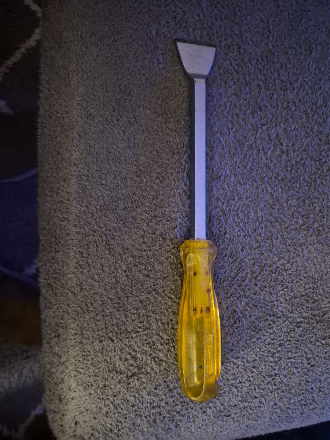 PROTO Tools USA 2336 Gasket Carbon Scraper, Amber Yellow Grip