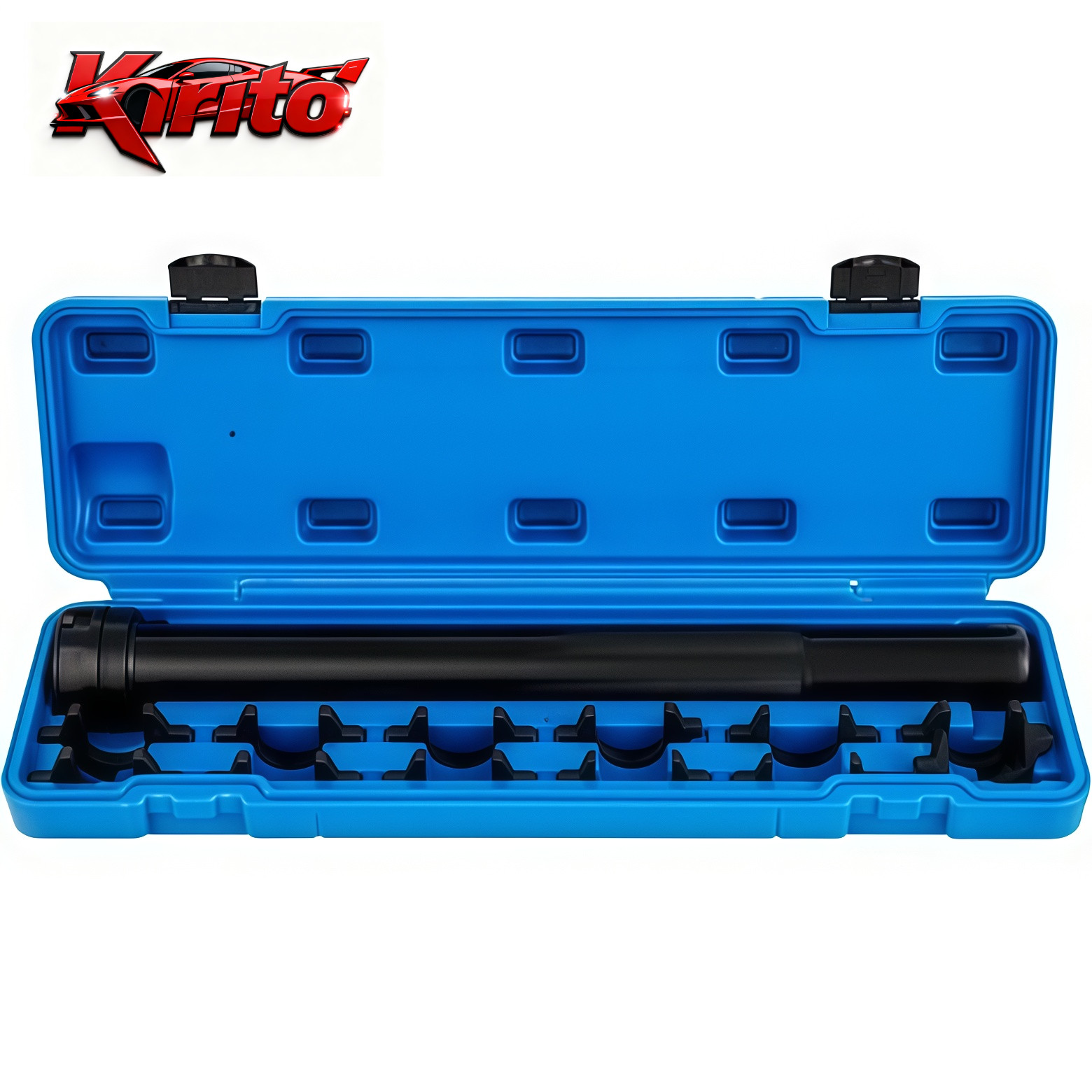 13pc Inner Tie Rod Removal Installation Tool Set with 12 SAE & Metric Adaptors