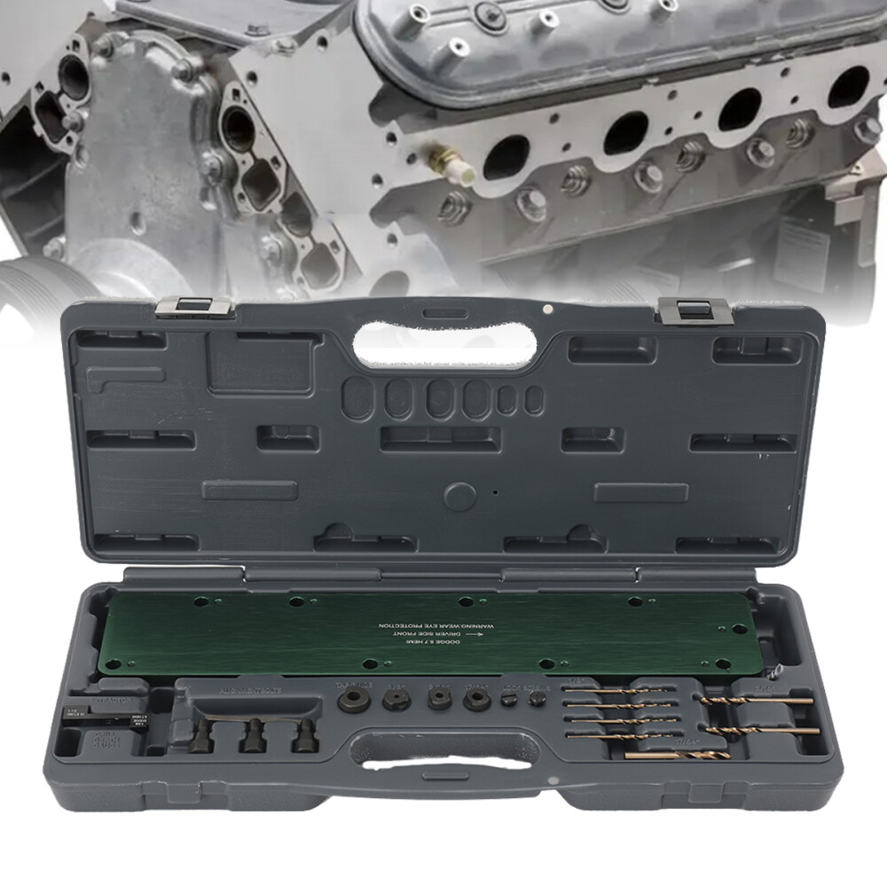 71500 Exhaust Manifold Drill Template Tool Kit for Dodge 5.7L Hemi Motors