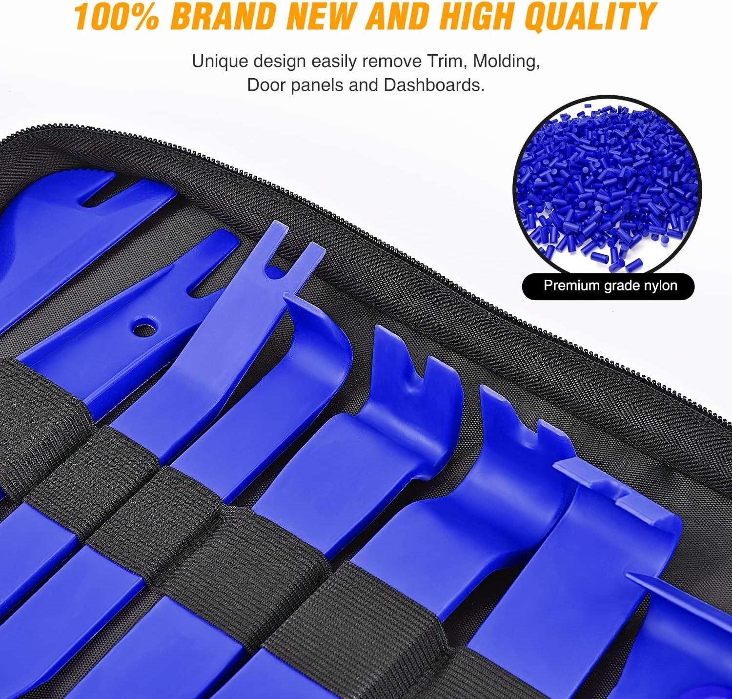 Durable 238-Pcs Nylon Trim Removal Tools – Ideal for Cars, Furniture, and More