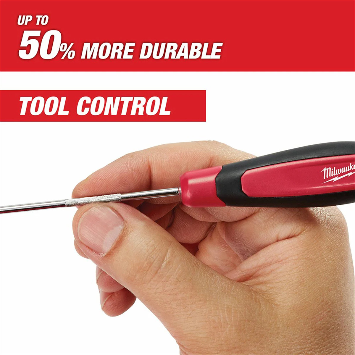 Milwaukee 48-22-9218 All Metal Core Pry Bar Set Reinforced Tips with Tray