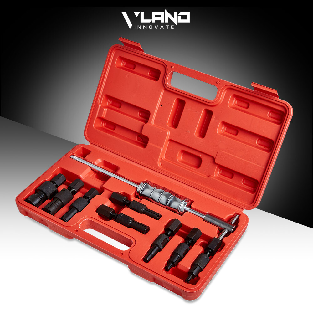 9pc Inner Bearing Puller Tool Kit Remover Slide Hammer Internal Blind Hole8-32mm