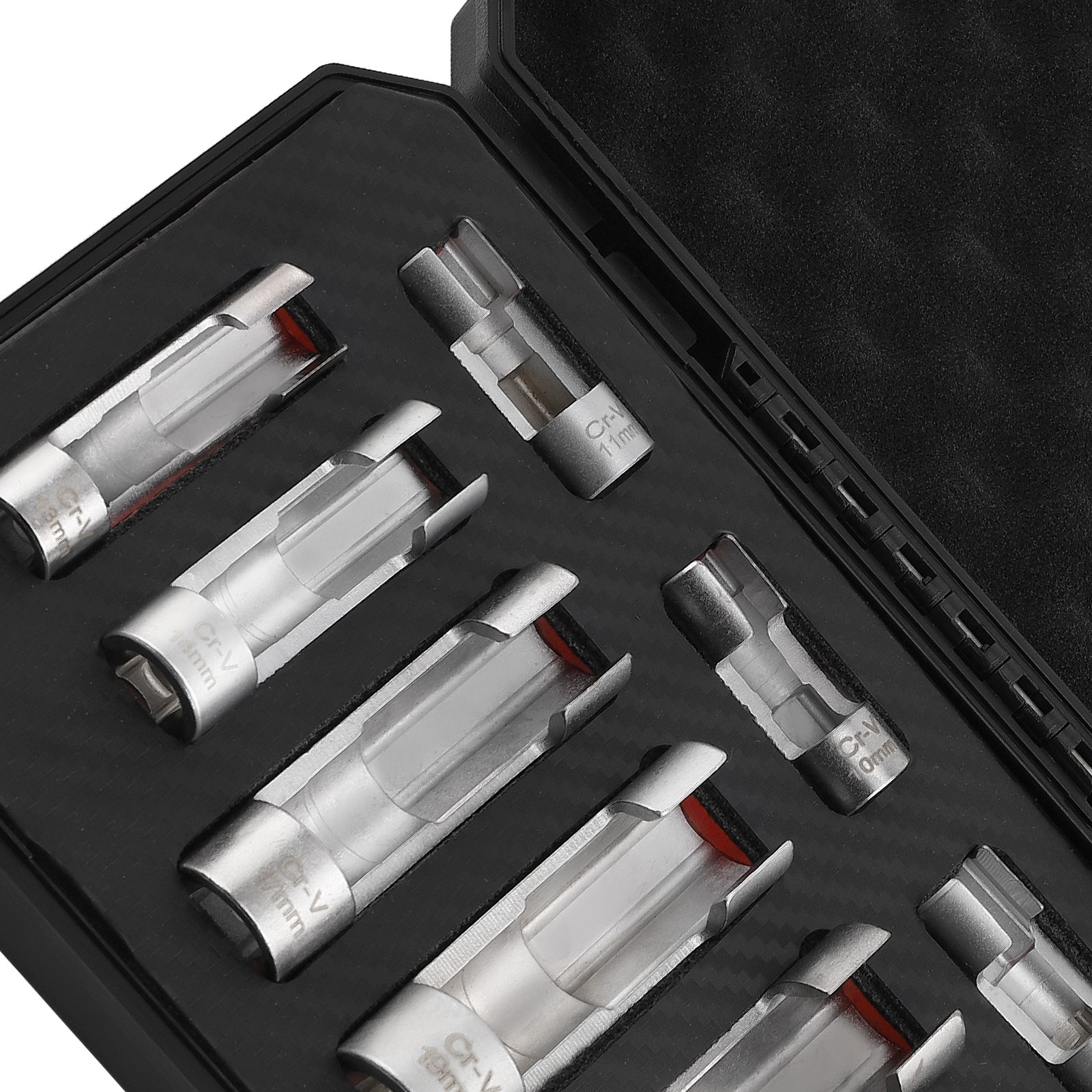 Diesel Injector Fuel Line Socket Wrench Set 17mm 19mm 21mm 22mm 3/8″ sockets