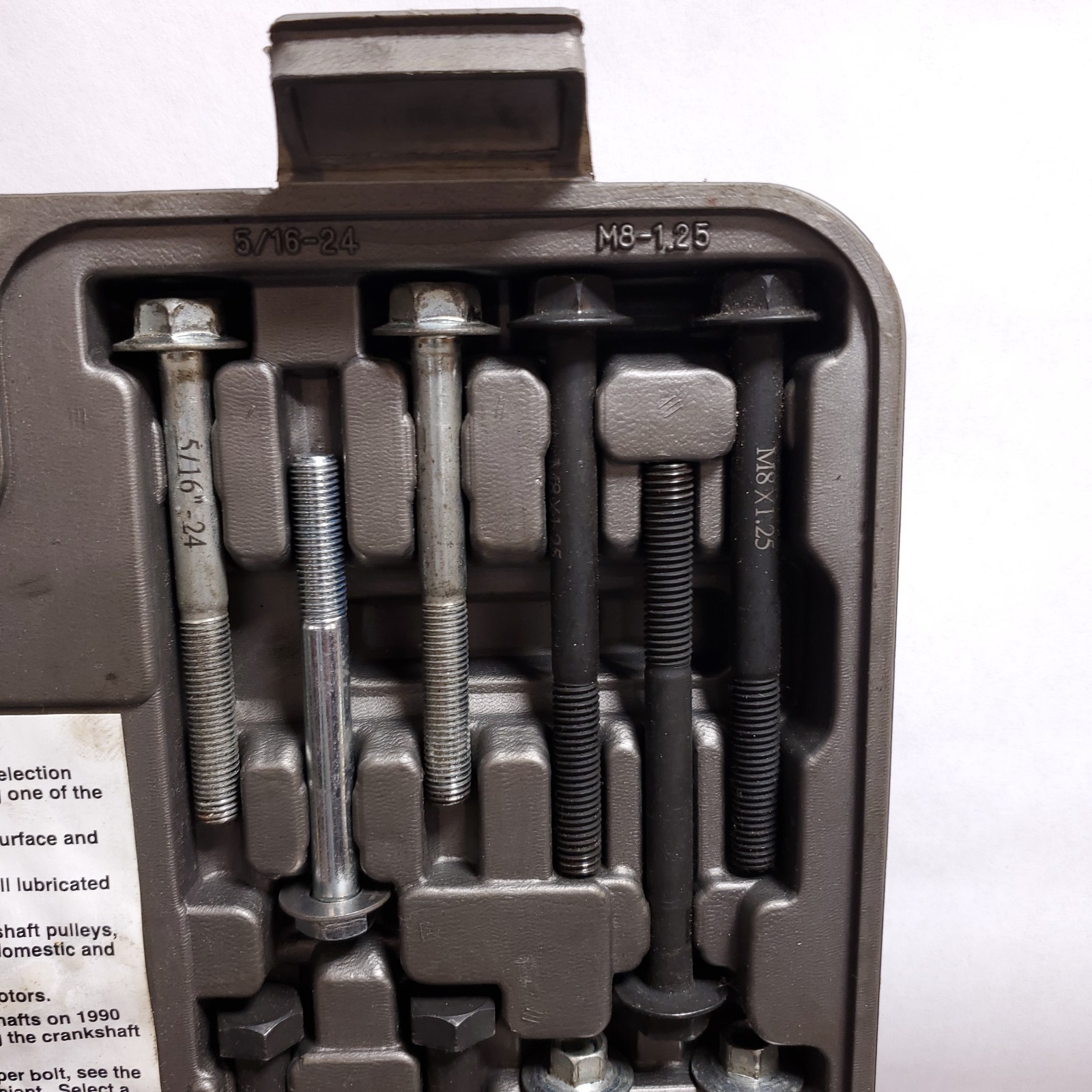 Cornwell Deluxe 43 pc. Master Bolt Grip Set OW-C6501 Complete