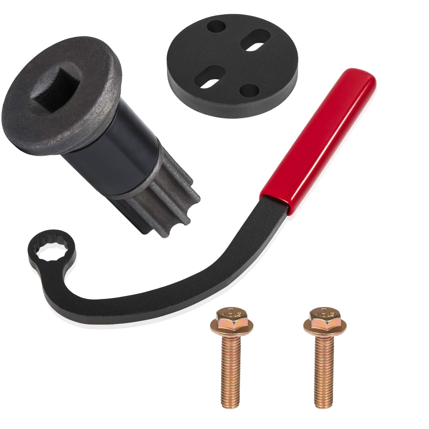 For Dodge Cummins Engine Barring Tool Injection Pump Gear Puller Lock Nut Wrench