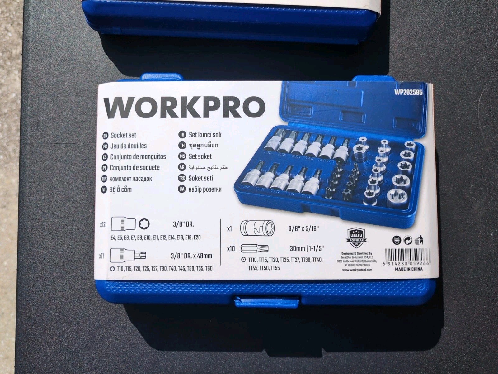 WorkPro Tools Bit Set Ultimate Combo Pack New 4-Sets NEW with LIFETIME WARRANTY