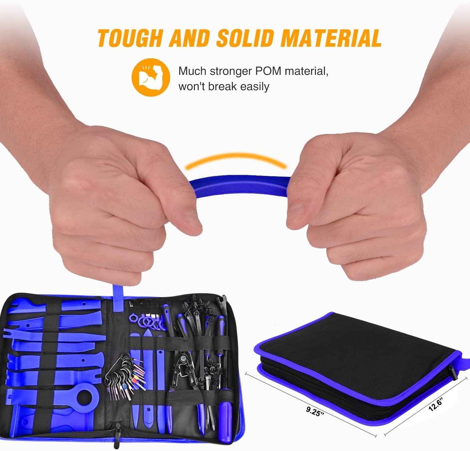 Durable 238-Pcs Nylon Trim Removal Tools – Ideal for Cars, Furniture, and More