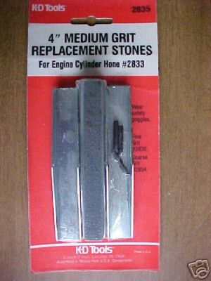 4″ Medium Grit Relacement Stones #2835