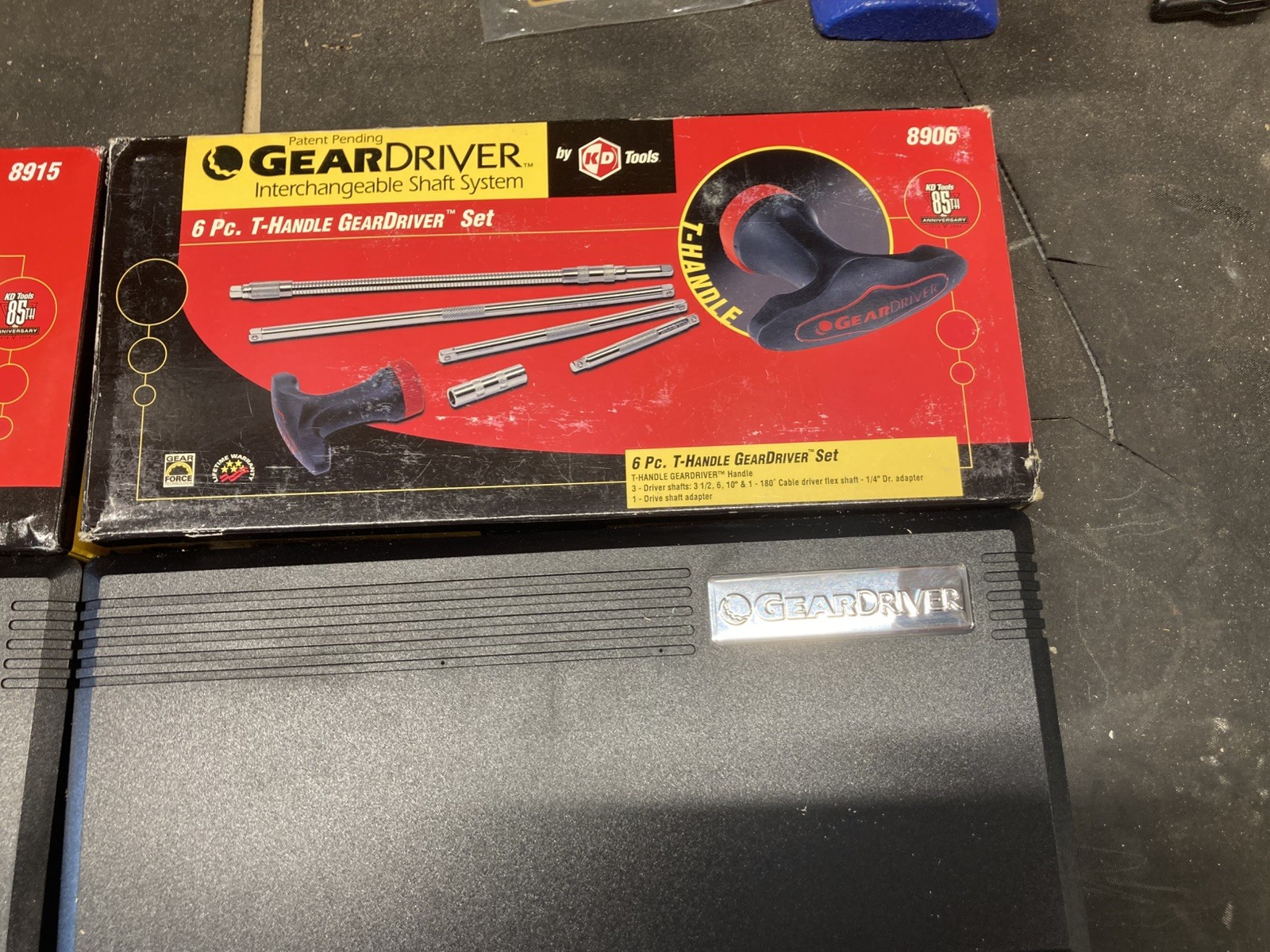 GearDriver Empty trays 6pc T-Handle Set #8906 15pc Stubby Set #8915 Gearwrench