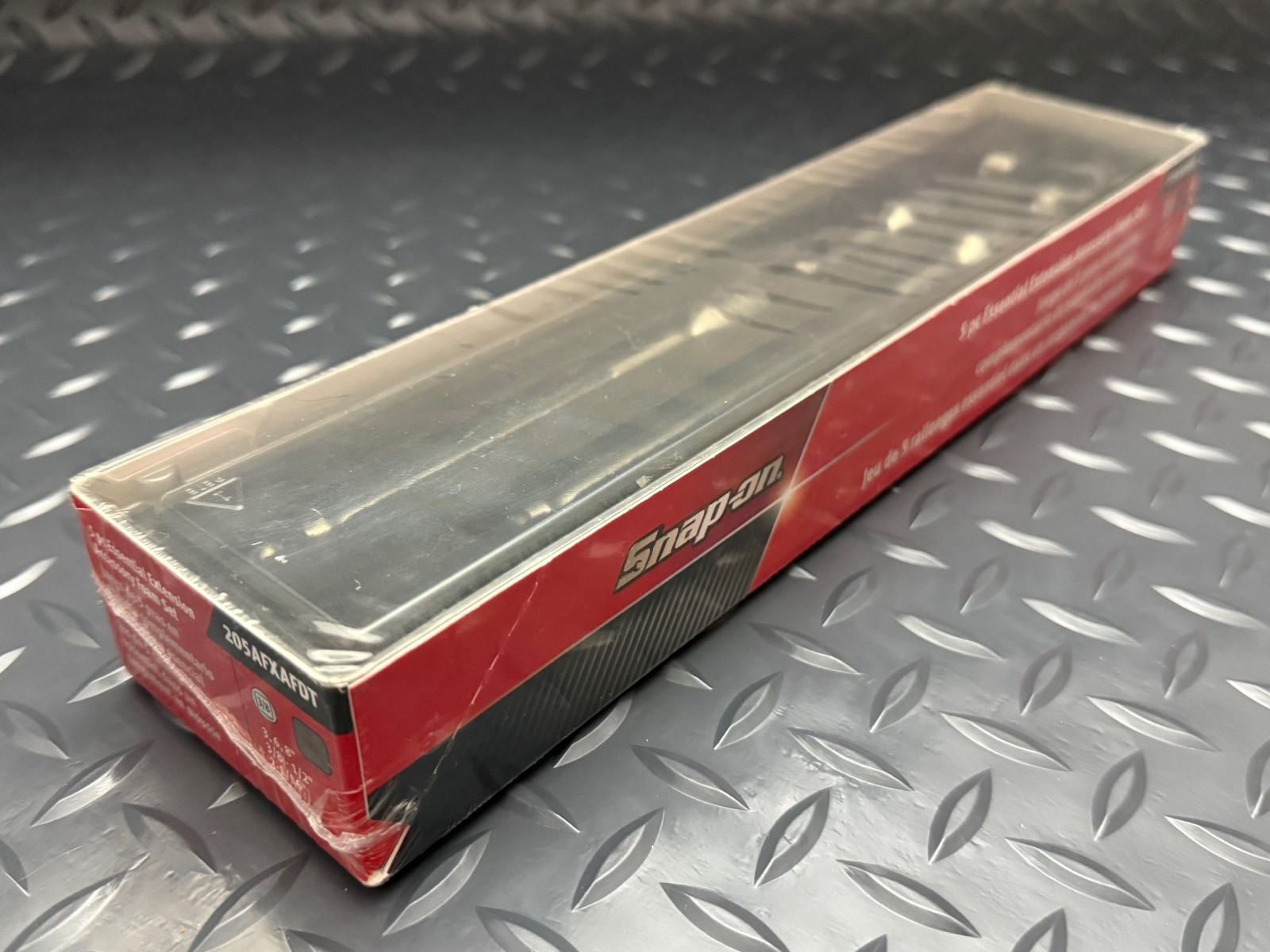 snap on 5pc GRAY extension accessory red foam set 3/8 drive 205afxafdt New USA