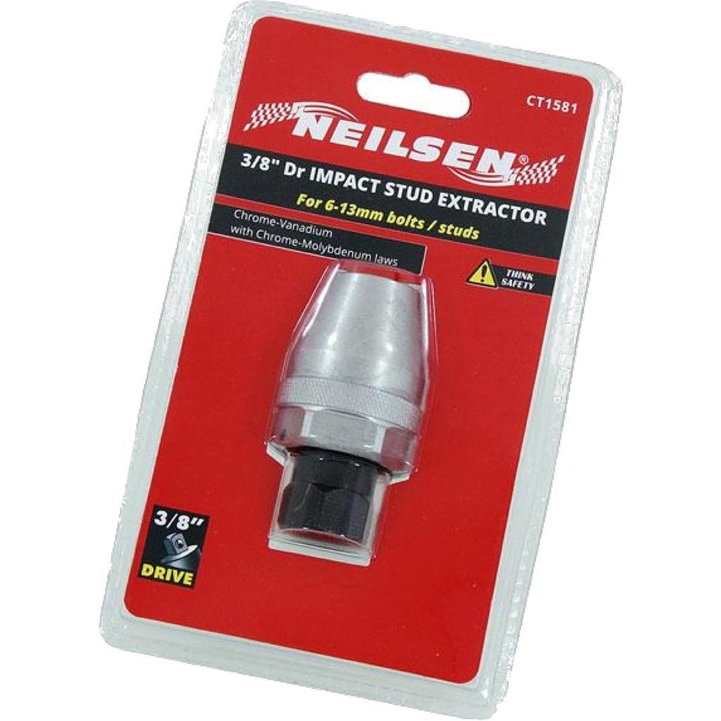 Impact Stud Bolt Extractor Removal Tool 3/8″ Drive 6mm – 13mm Studs CT1581