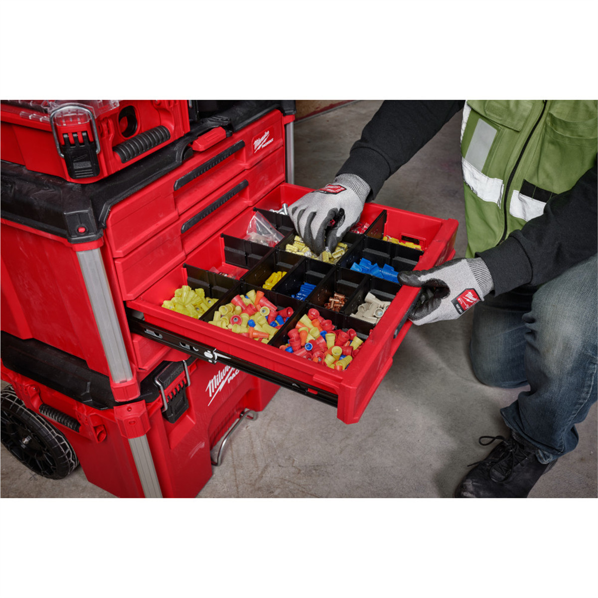 Milwaukee 48-22-8444 PACKOUT Locking Security Bar 50 lb Load Capacity