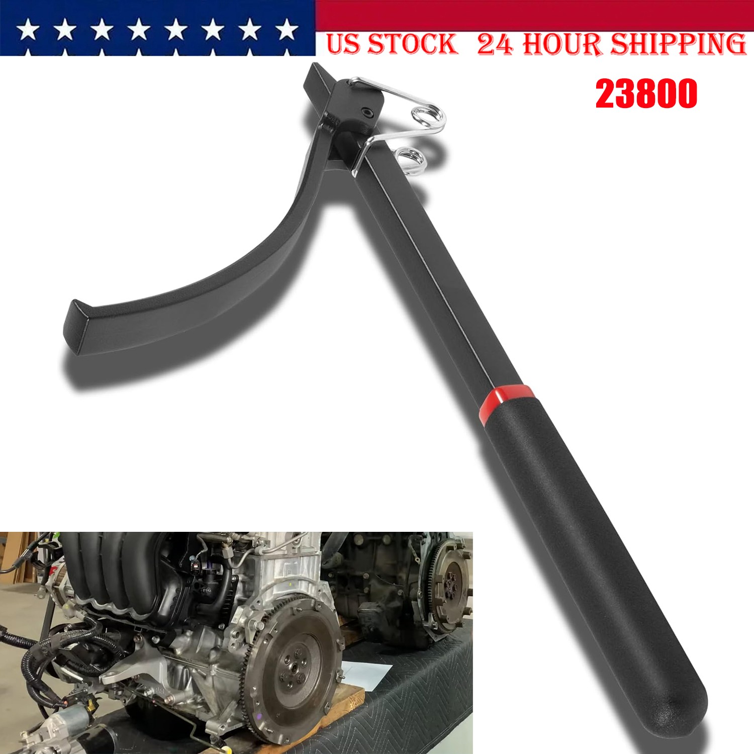 23800 Flywheel Turner Flex Plate Holder Flywheel Turning Tool for Most Vehicles
