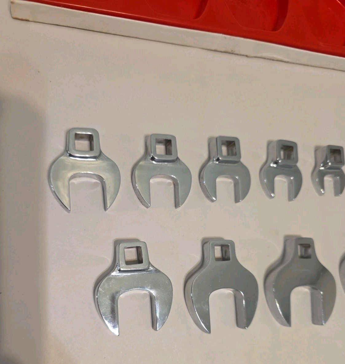 Snap On Tools 3/8″ Crowfoot Set SAE 3/8 – 1 IN) 211FCO Crowsfeet 11pc Crows Feet