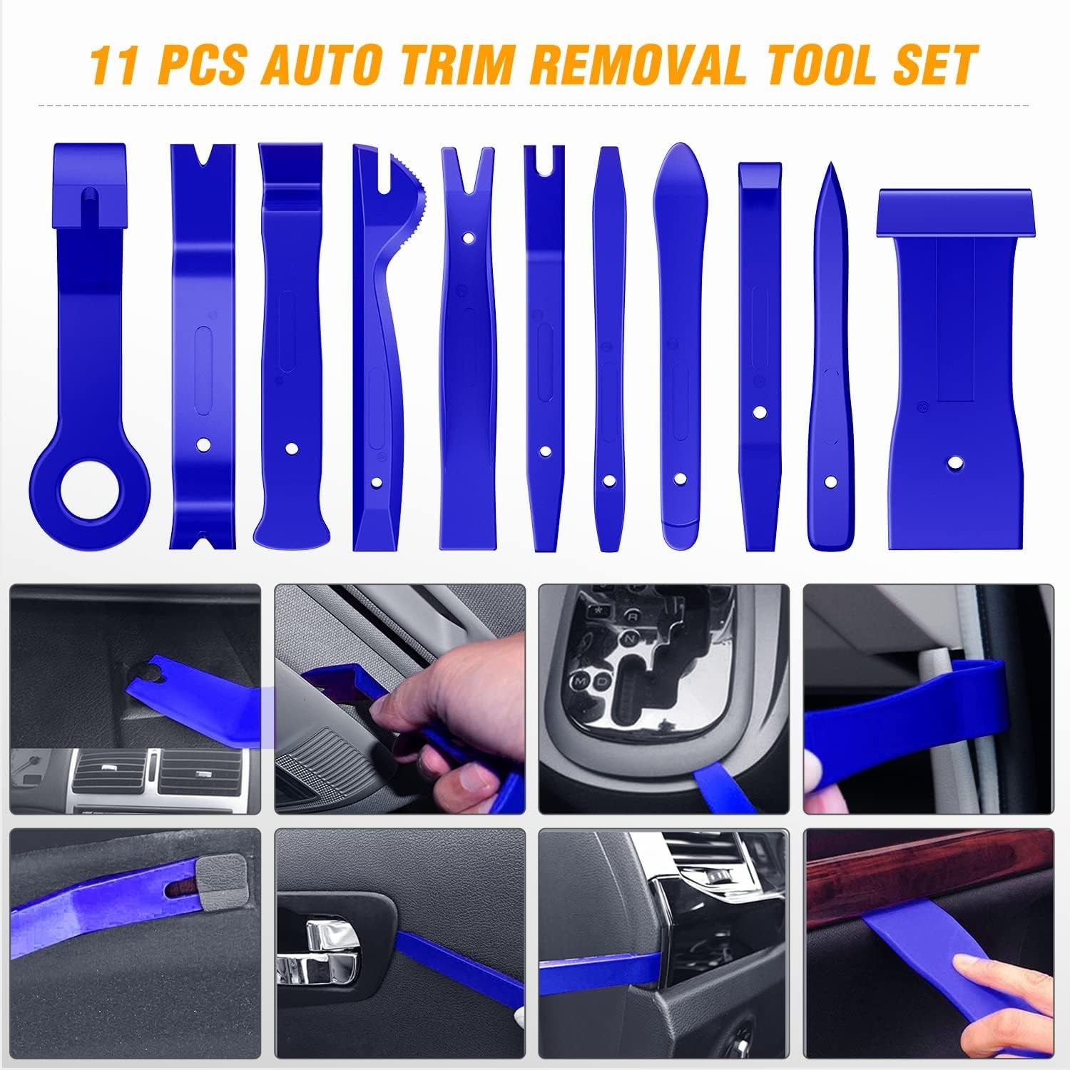 Durable 238-Pcs Nylon Trim Removal Tools – Ideal for Cars, Furniture, and More