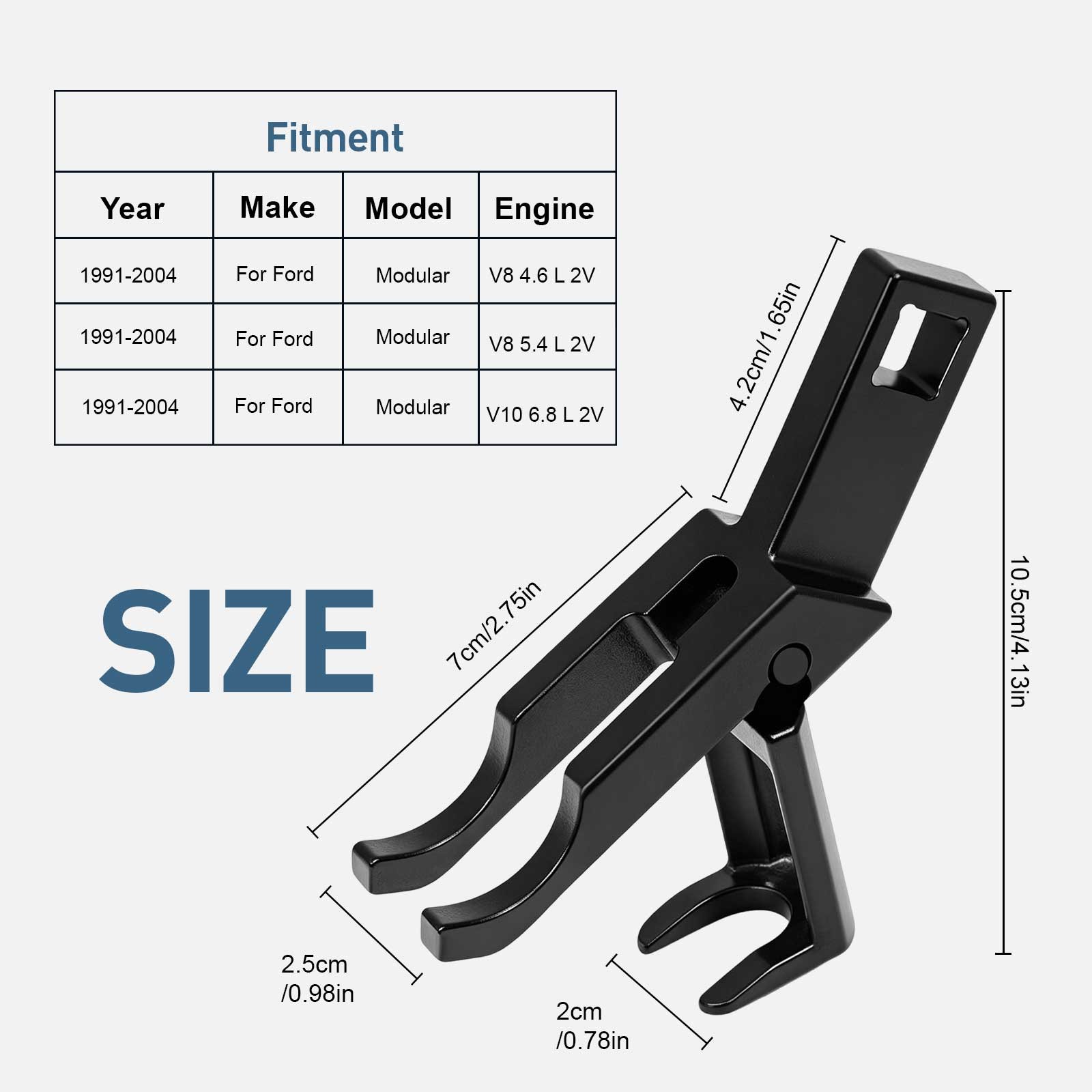 For Ford 4.6L 5.4L 6.8L 2V V8 Engines 91-04 Valve Spring Compressor Removal Tool