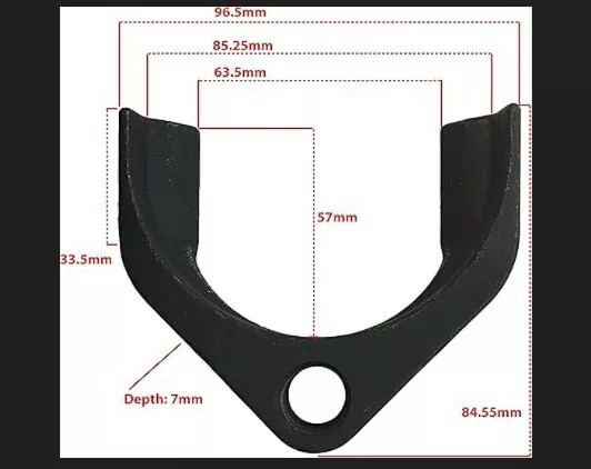 63mm CV Joint Puller Adapter Tool – Large Fork – Automotive Tool For 1040
