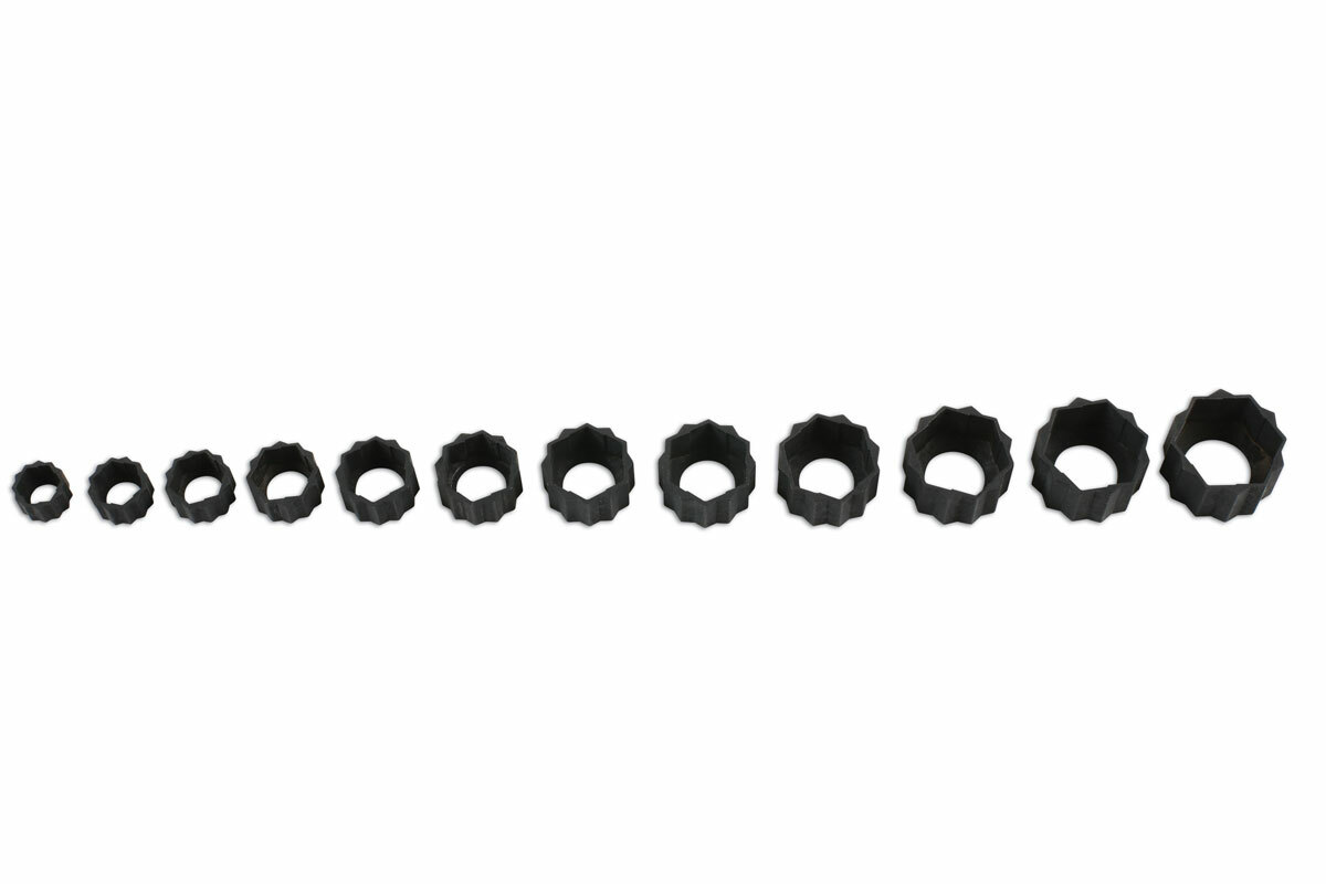 Laser 7524 12 Piece Damaged Nut/Bolt Extractor Set