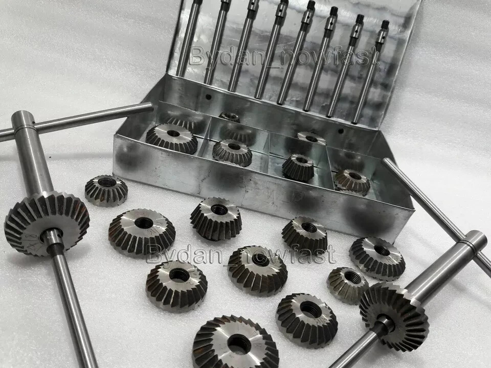 31 PCS VALVE SEAT CUTTER SET HIGH CARBON STEEL 1.3/16 TO 2.1/8″ 45 DEG