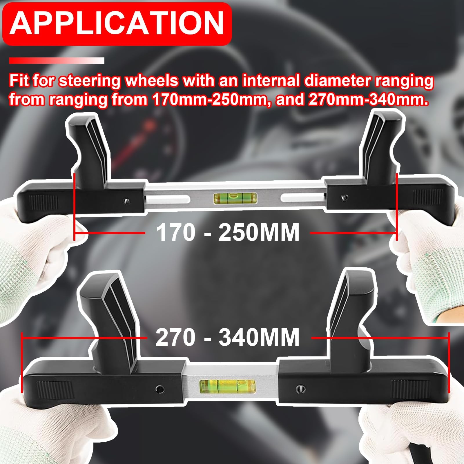 For Passenger Cars Vans & Trucks, ATD-3100 Steering Wheel Level Alignment Tool