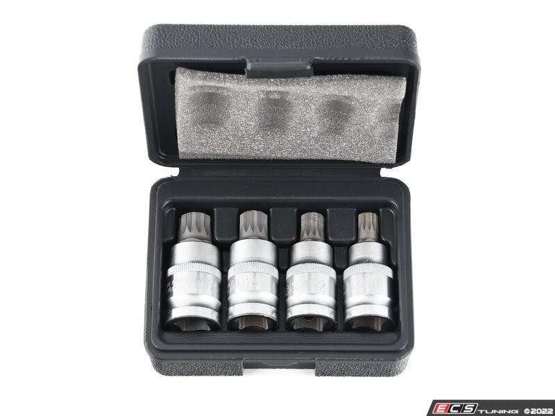 Schwaben Triple Square Socket Kit – 4 Pieces (M10, M12, M14, M16)