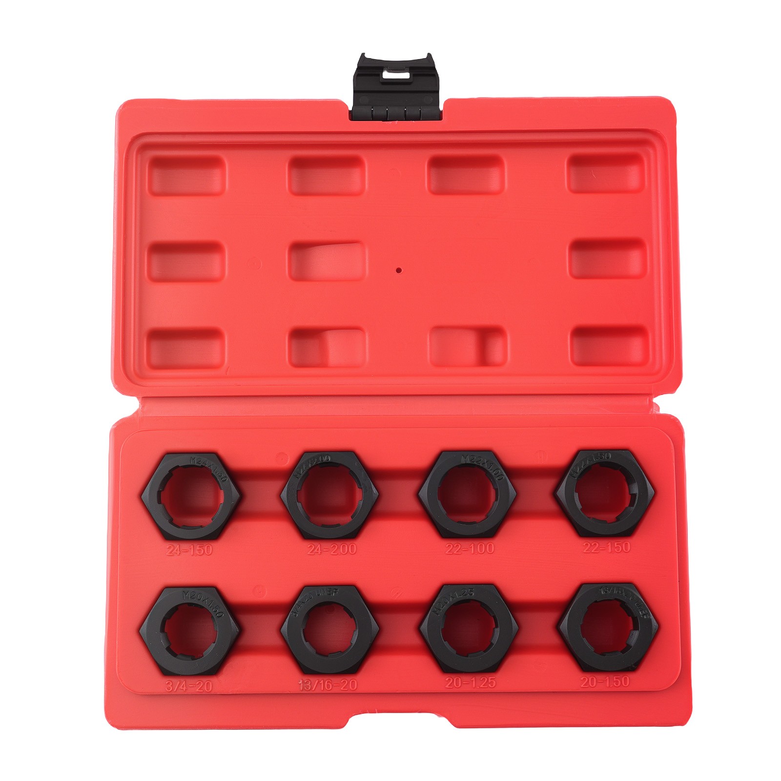8pc Axle Thread Chaser for FWD Vehicles M24X2.0 M22X1.0 M20X1.5 Repair Tool Set