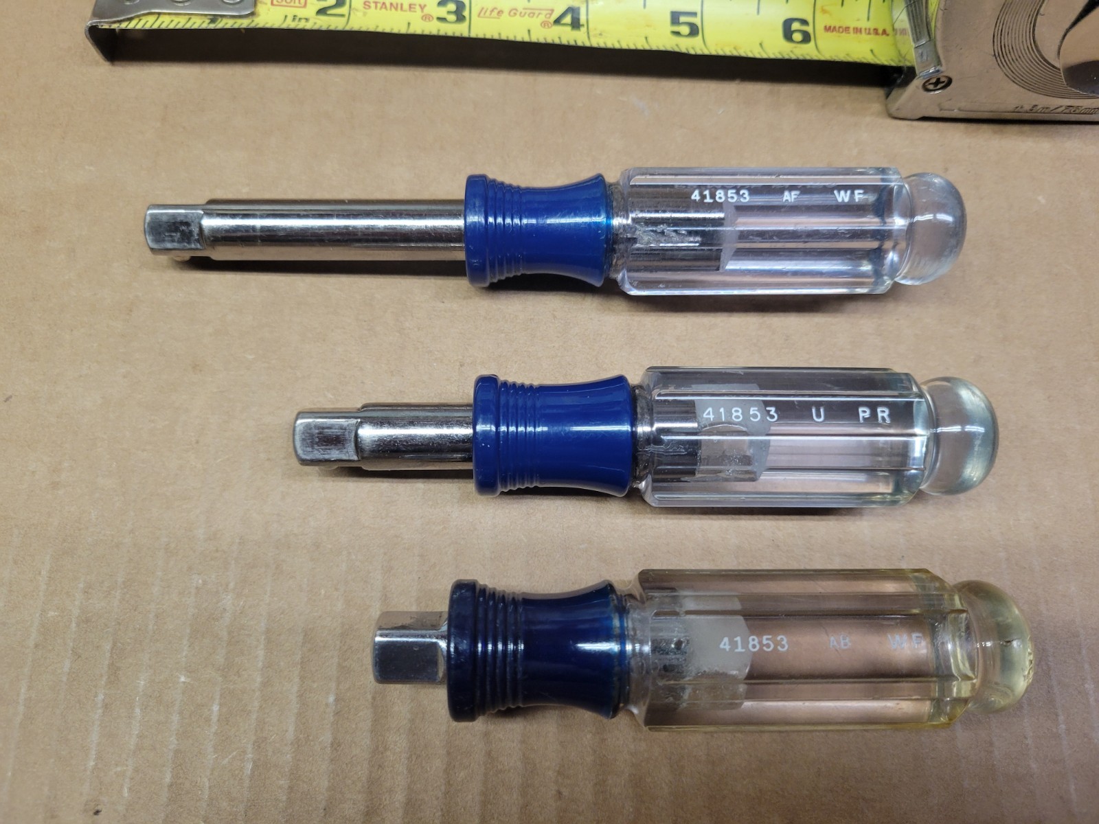 Craftsman USA 3-Piece 3/8″ Drive Stubby Socket Driver Spinner Set (home made)