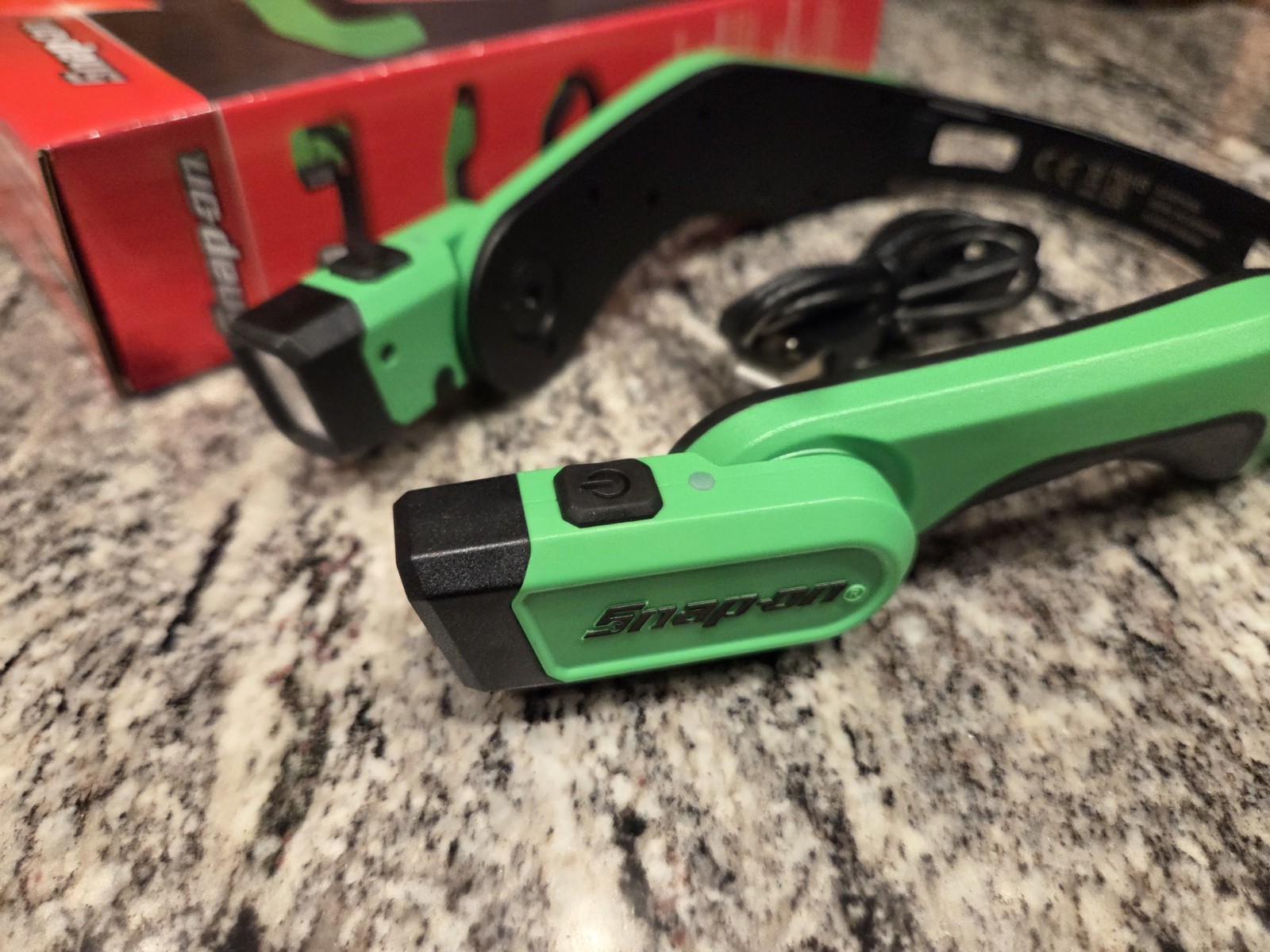 Snapon Tools 450 Lumen High-Tech Headlamp- GREEN
