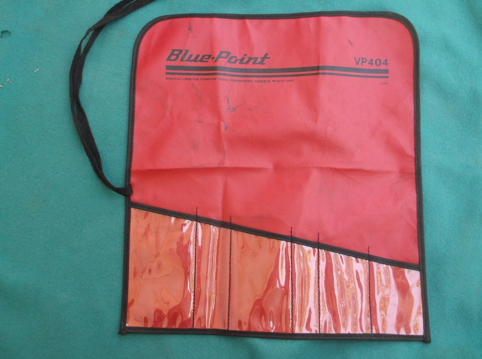 Blue Point VP404 Tool Roll for 4pc. Locking Pliers Set Pliers, NO Tools Included