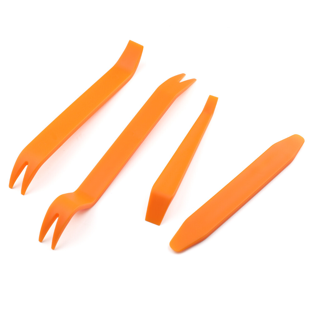 4PCS Car Trim Removal Tool Panel Door Dashboard Fastener Remover Pry Set US