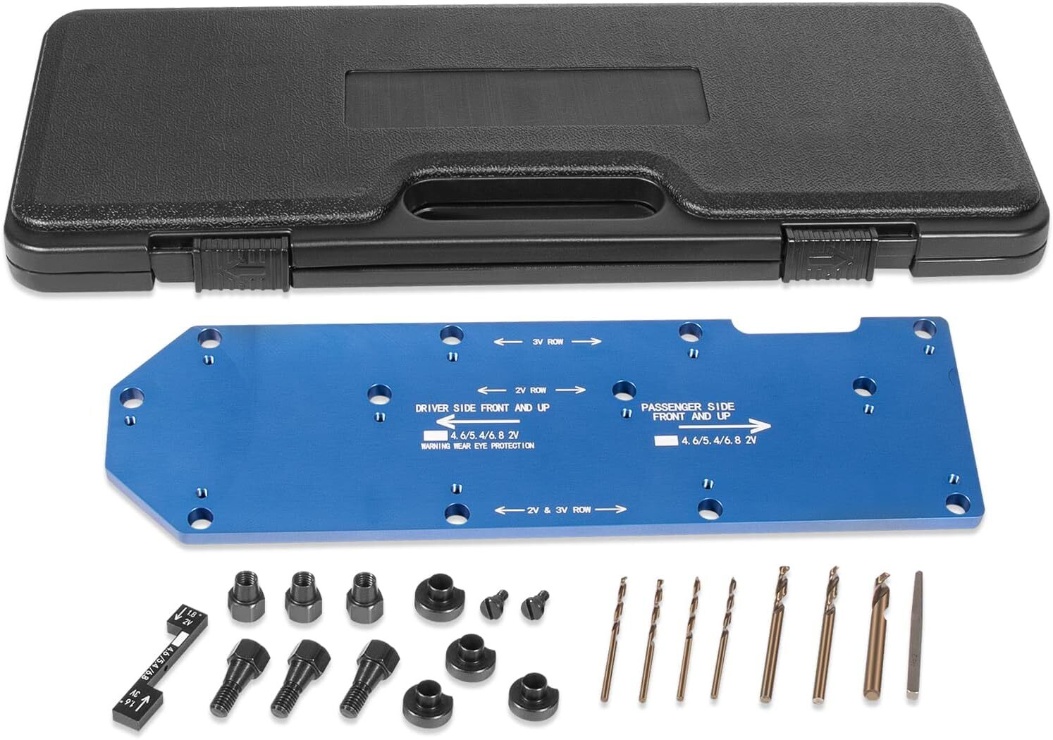 71600 Manifold Drill Template for Ford 4.6L,5.4L,6.8L,V10,2&3Valve Triton Engine