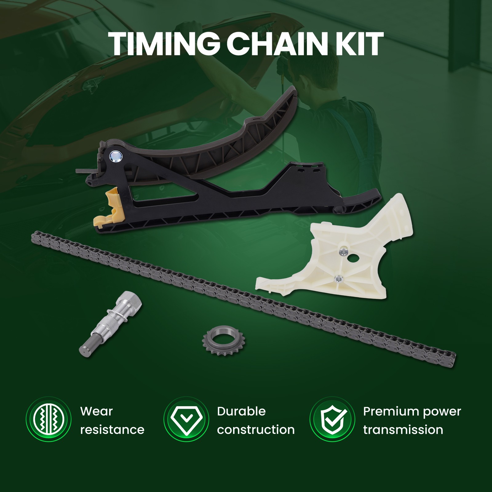 Timing Chain Kit & Timing Locking Tool for BMW 325i 328xi 330i 435i 525xi X3 X5