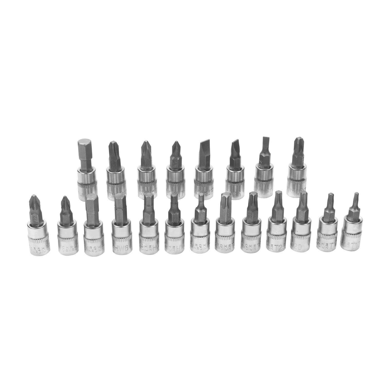JB Tools 1/4″ Drive Reversible Ratchet Wrench 46-Piece Tool Kit (46PCTOOLSET)