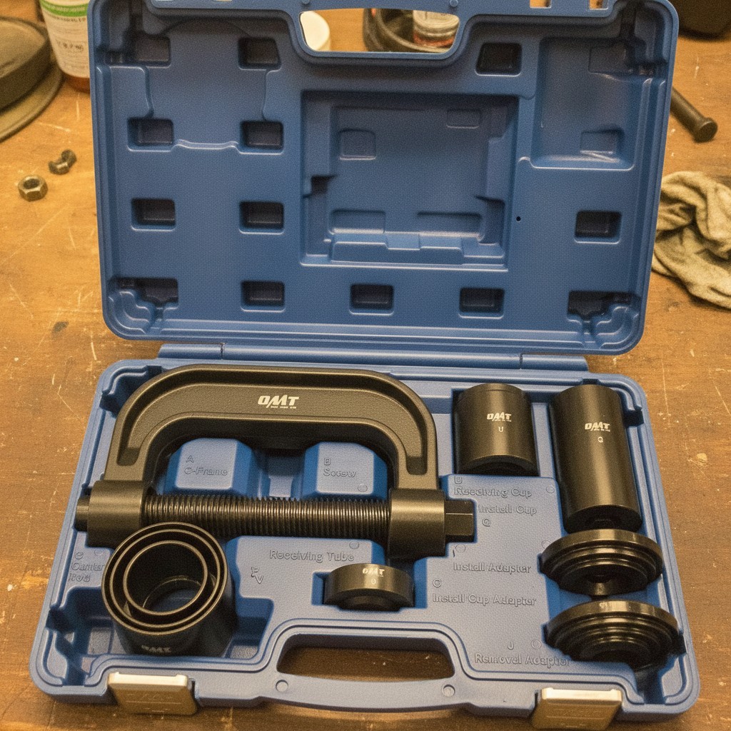 Professional Grade Ball Joint Removal Tool Set with 4WD Adapters Included